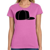Ladies Heavy Cotton 100% Cotton T Shirt Thumbnail