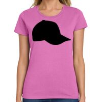 Ladies Heavy Cotton 100% Cotton T Shirt Thumbnail