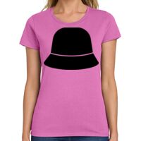 Ladies Heavy Cotton 100% Cotton T Shirt Thumbnail