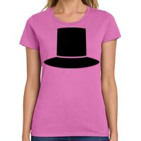 Ladies Heavy Cotton 100% Cotton T Shirt Thumbnail