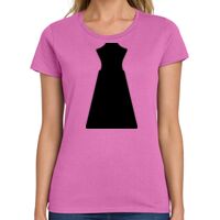 Ladies Heavy Cotton 100% Cotton T Shirt Thumbnail