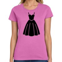 Ladies Heavy Cotton 100% Cotton T Shirt Thumbnail