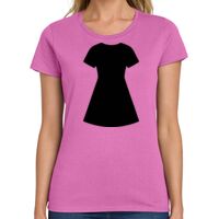 Ladies Heavy Cotton 100% Cotton T Shirt Thumbnail