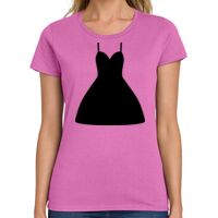 Ladies Heavy Cotton 100% Cotton T Shirt Thumbnail