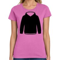 Ladies Heavy Cotton 100% Cotton T Shirt Thumbnail