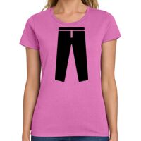 Ladies Heavy Cotton 100% Cotton T Shirt Thumbnail