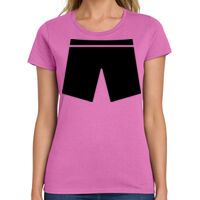 Ladies Heavy Cotton 100% Cotton T Shirt Thumbnail