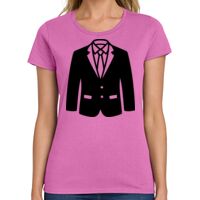 Ladies Heavy Cotton 100% Cotton T Shirt Thumbnail