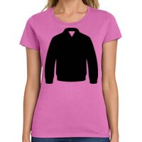 Ladies Heavy Cotton 100% Cotton T Shirt Thumbnail