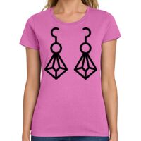 Ladies Heavy Cotton 100% Cotton T Shirt Thumbnail