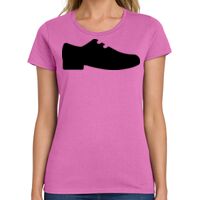 Ladies Heavy Cotton 100% Cotton T Shirt Thumbnail