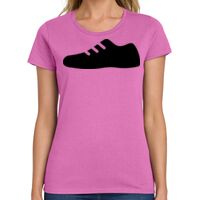 Ladies Heavy Cotton 100% Cotton T Shirt Thumbnail