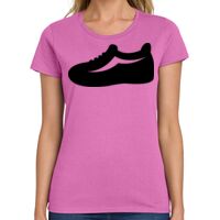 Ladies Heavy Cotton 100% Cotton T Shirt Thumbnail