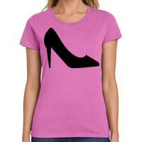 Ladies Heavy Cotton 100% Cotton T Shirt Thumbnail