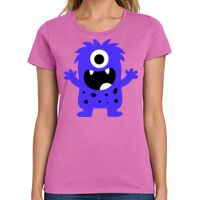 Ladies Heavy Cotton 100% Cotton T Shirt Thumbnail