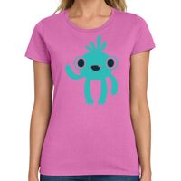 Ladies Heavy Cotton 100% Cotton T Shirt Thumbnail