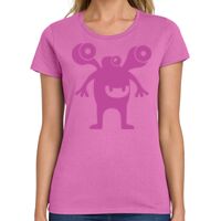 Ladies Heavy Cotton 100% Cotton T Shirt Thumbnail