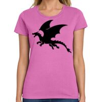 Ladies Heavy Cotton 100% Cotton T Shirt Thumbnail