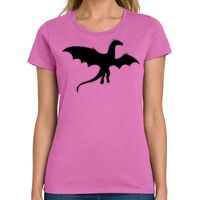 Ladies Heavy Cotton 100% Cotton T Shirt Thumbnail