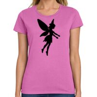 Ladies Heavy Cotton 100% Cotton T Shirt Thumbnail