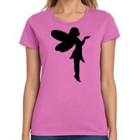 Ladies Heavy Cotton 100% Cotton T Shirt Thumbnail