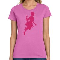 Ladies Heavy Cotton 100% Cotton T Shirt Thumbnail