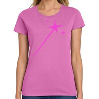 Ladies Heavy Cotton 100% Cotton T Shirt Thumbnail