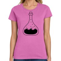 Ladies Heavy Cotton 100% Cotton T Shirt Thumbnail
