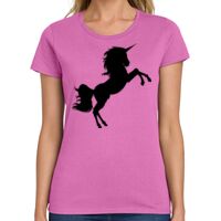 Ladies Heavy Cotton 100% Cotton T Shirt Thumbnail