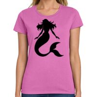Ladies Heavy Cotton 100% Cotton T Shirt Thumbnail
