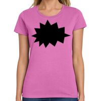 Ladies Heavy Cotton 100% Cotton T Shirt Thumbnail