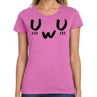 Ladies Heavy Cotton 100% Cotton T Shirt Thumbnail