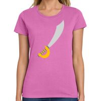 Ladies Heavy Cotton 100% Cotton T Shirt Thumbnail