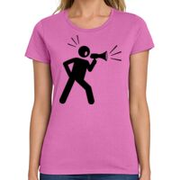 Ladies Heavy Cotton 100% Cotton T Shirt Thumbnail