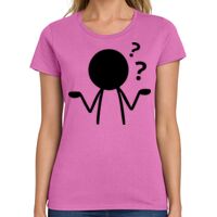 Ladies Heavy Cotton 100% Cotton T Shirt Thumbnail