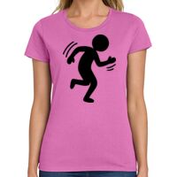 Ladies Heavy Cotton 100% Cotton T Shirt Thumbnail