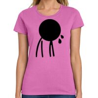 Ladies Heavy Cotton 100% Cotton T Shirt Thumbnail