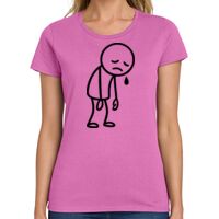 Ladies Heavy Cotton 100% Cotton T Shirt Thumbnail