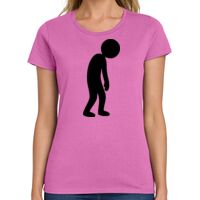 Ladies Heavy Cotton 100% Cotton T Shirt Thumbnail