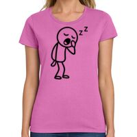 Ladies Heavy Cotton 100% Cotton T Shirt Thumbnail