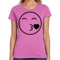 Ladies Heavy Cotton 100% Cotton T Shirt Thumbnail