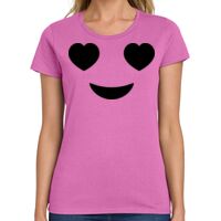 Ladies Heavy Cotton 100% Cotton T Shirt Thumbnail