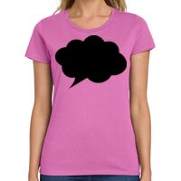 Ladies Heavy Cotton 100% Cotton T Shirt Thumbnail