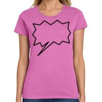 Ladies Heavy Cotton 100% Cotton T Shirt Thumbnail