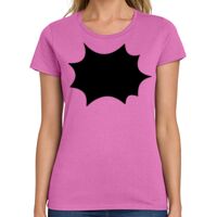 Ladies Heavy Cotton 100% Cotton T Shirt Thumbnail