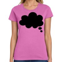 Ladies Heavy Cotton 100% Cotton T Shirt Thumbnail