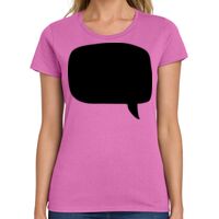 Ladies Heavy Cotton 100% Cotton T Shirt Thumbnail