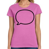 Ladies Heavy Cotton 100% Cotton T Shirt Thumbnail