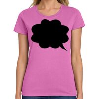 Ladies Heavy Cotton 100% Cotton T Shirt Thumbnail