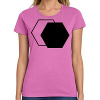 Ladies Heavy Cotton 100% Cotton T Shirt Thumbnail